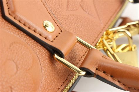 lv speedy 25 cognac|LOUIS VUITTON Empreinte Monogram Giant Speedy .